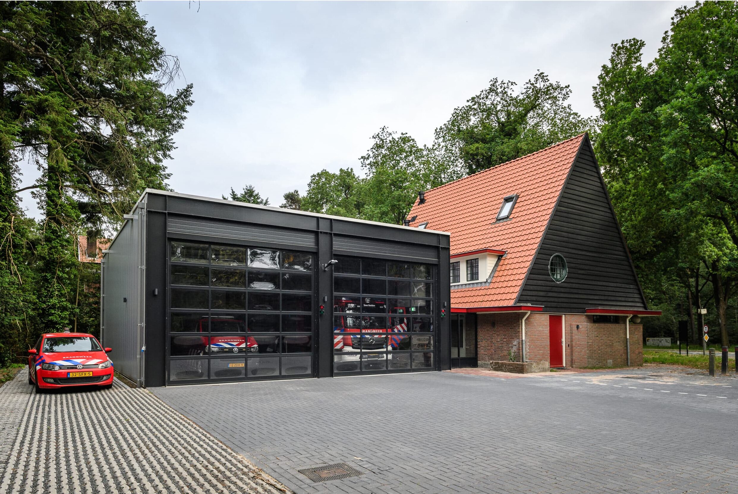 Brandweerwagen en paraatheid